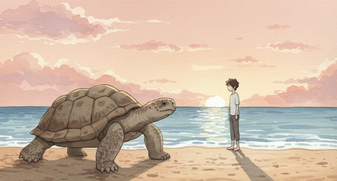 거북이가 집으로 오는 꿈