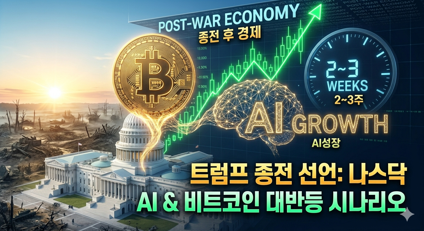 트럼프 대통령의 '손익계산서': 나스닥 AI와 비트코인의 운명