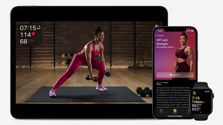watchOS 8 fitness+