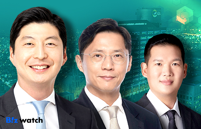 (왼쪽부터) 허세홍 GS칼텍스 대표이사 사장, 허서홍 신임 GS리테일 대표이사 부사장, 허윤홍 GS건설 대표이사 사장.