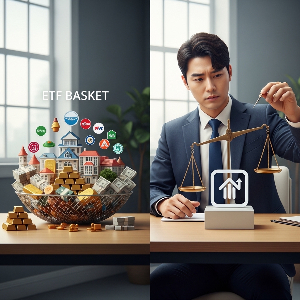 ETF vs 개별주, 체감 손실이 다른 이유