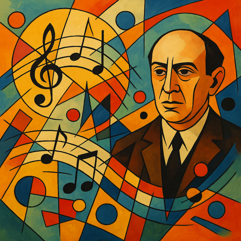 형태 너머의 예술: 칸딘스키와 쇤베르크의 교차된 추상 세계