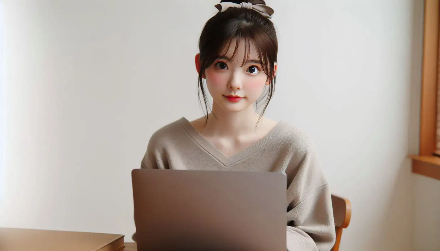 스테이킹-뜻을-알아보고-가상화폐-관리하는-여성의-모습