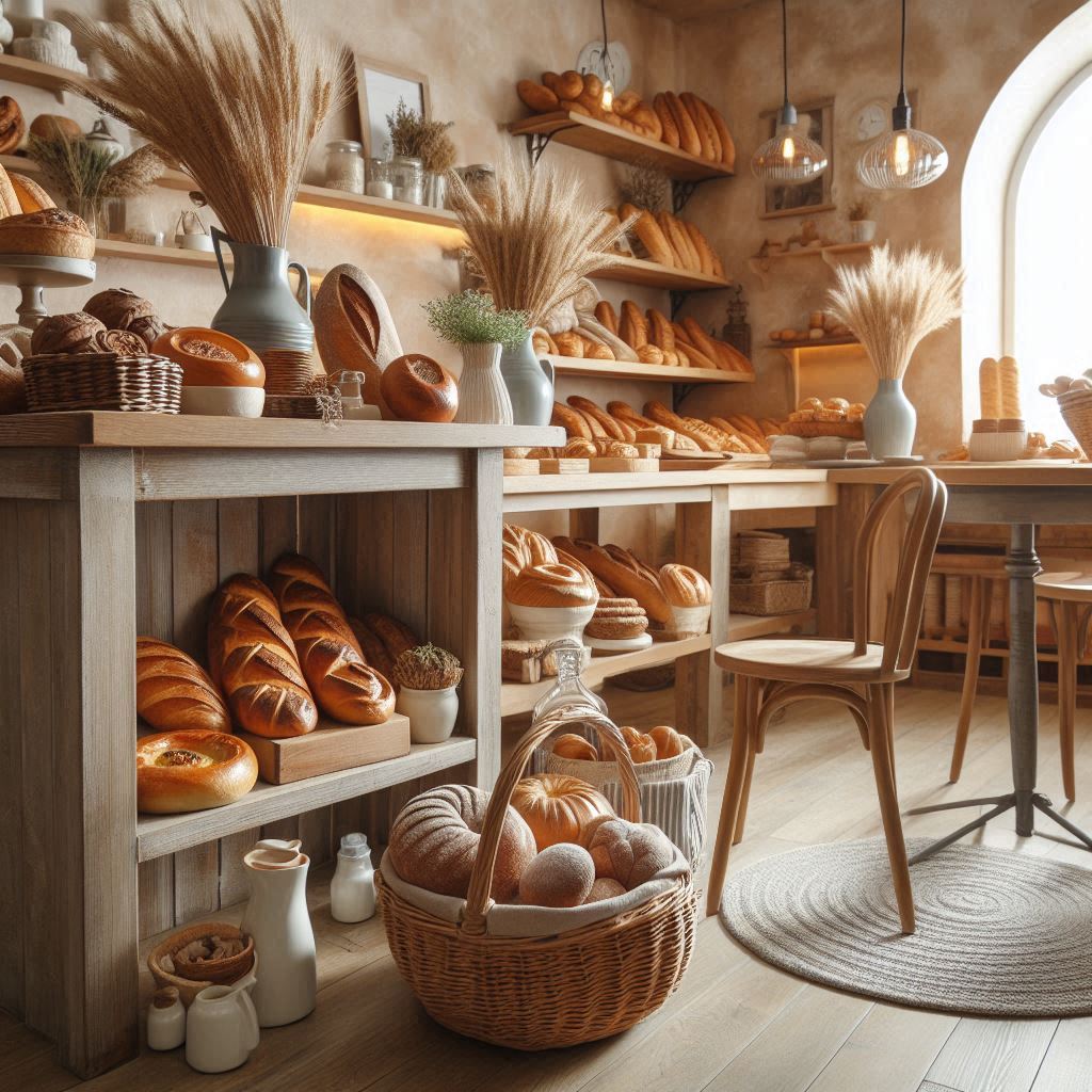 베이커리 배경