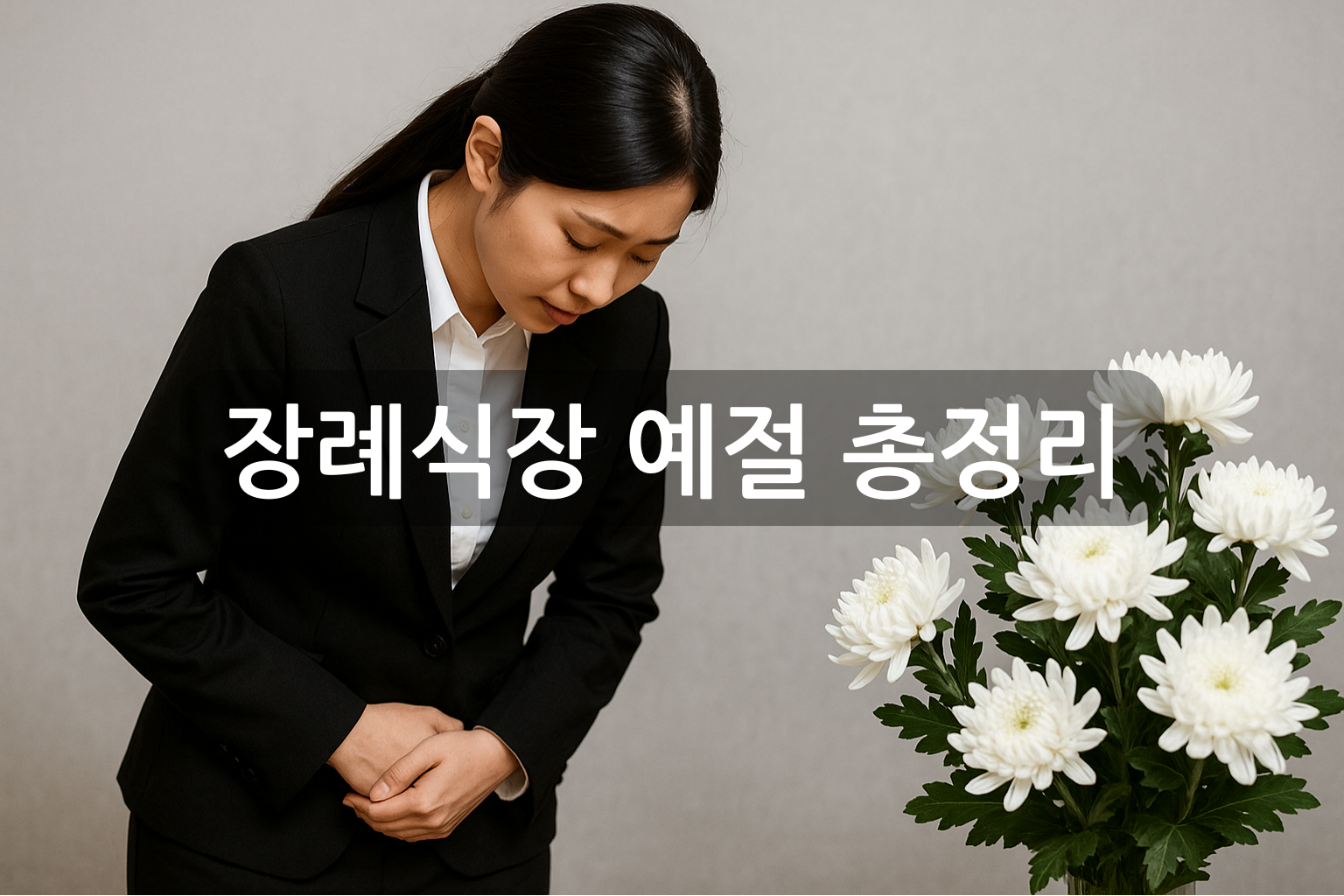 장례식장 예절 총정리