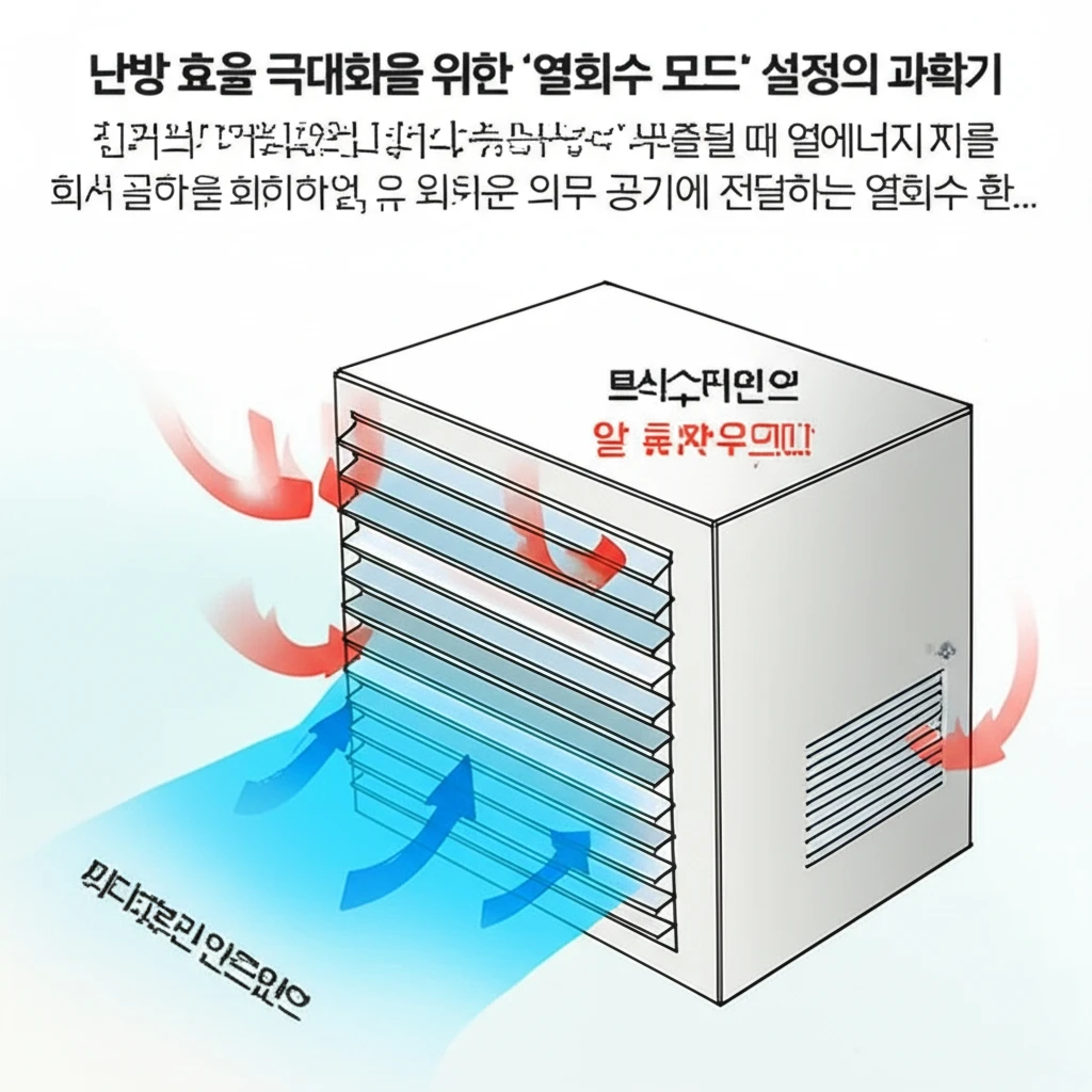 에너지 효율 극대화 환기청정기 겨울 ..
