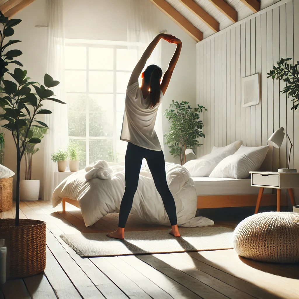건강한 라이프스타일을 위한 아침 스트레칭 루틴