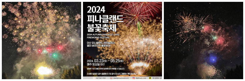 피나클랜드 불꽃축제 포토, 포스터