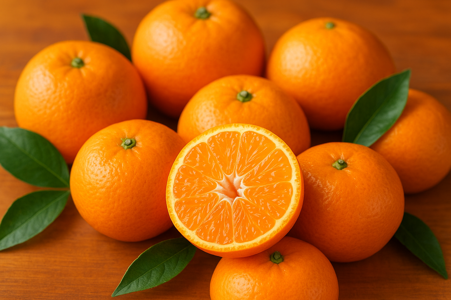 신선한제주감귤여러개모아놓고찍은사진