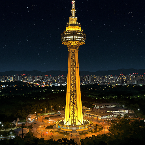 이월드83타워 야경