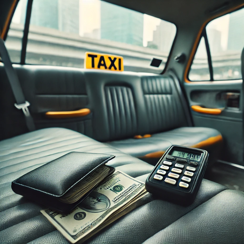 택시 분실물 관련 사진