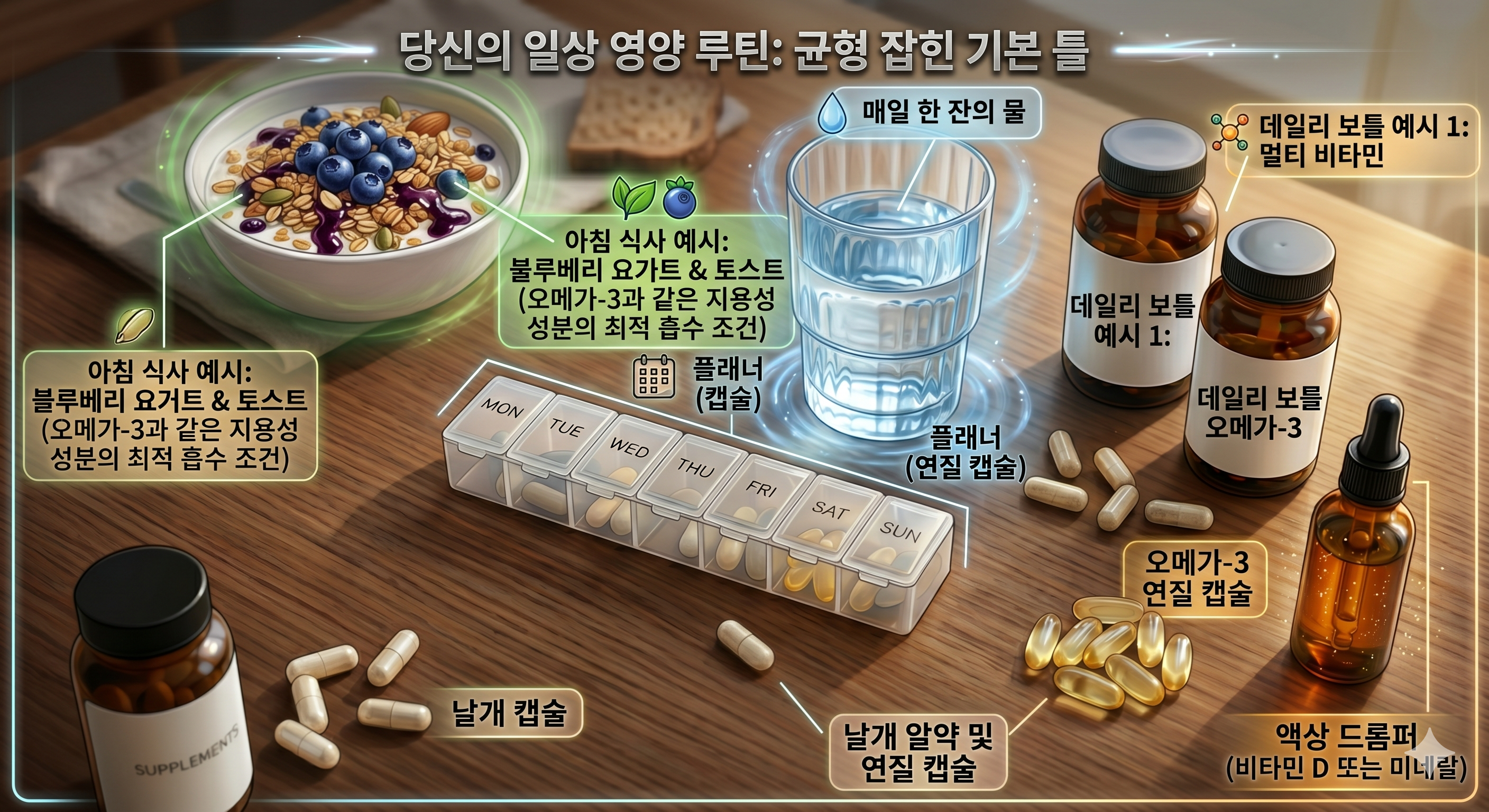 영양제 섭취순서