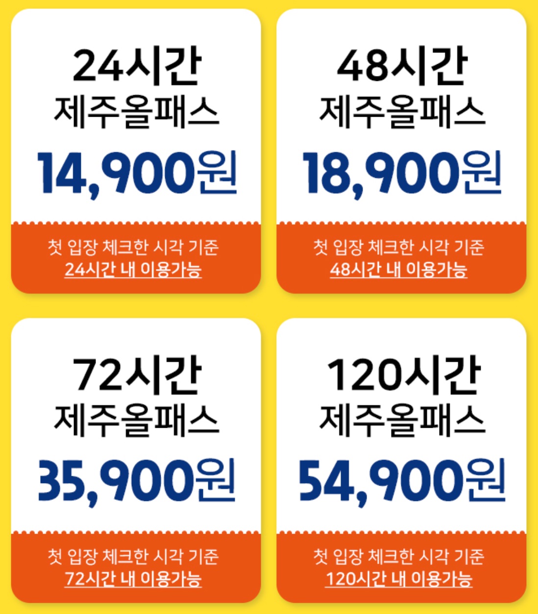 제주 올패스 이용가이드