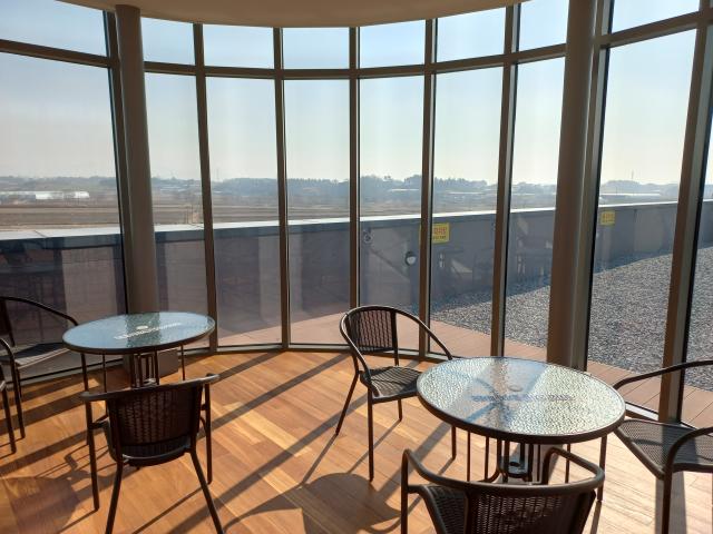 익산 백제 왕궁박물관 / 옥상정원