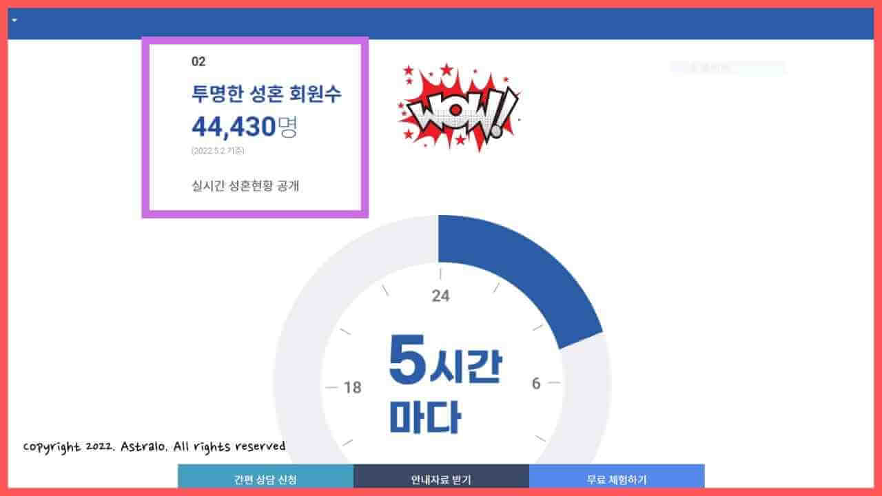 듀오-회원수-교제기간