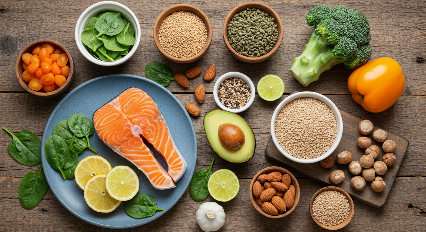 허리 디스크 통증 완화! 척추 건강에 좋은 음식 총정리