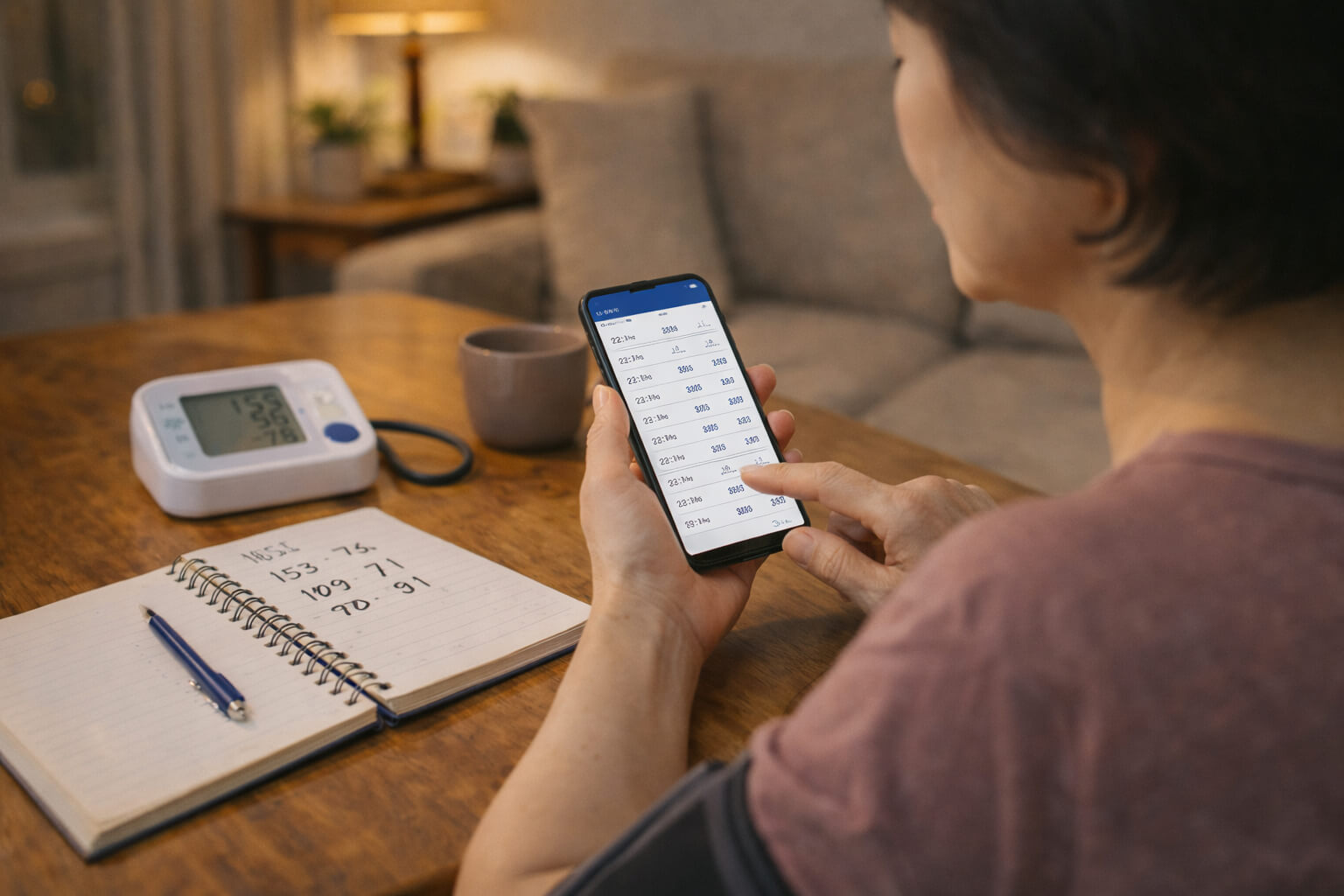 혈압 기록하는 법: 아침&middot;저녁 체크 루틴