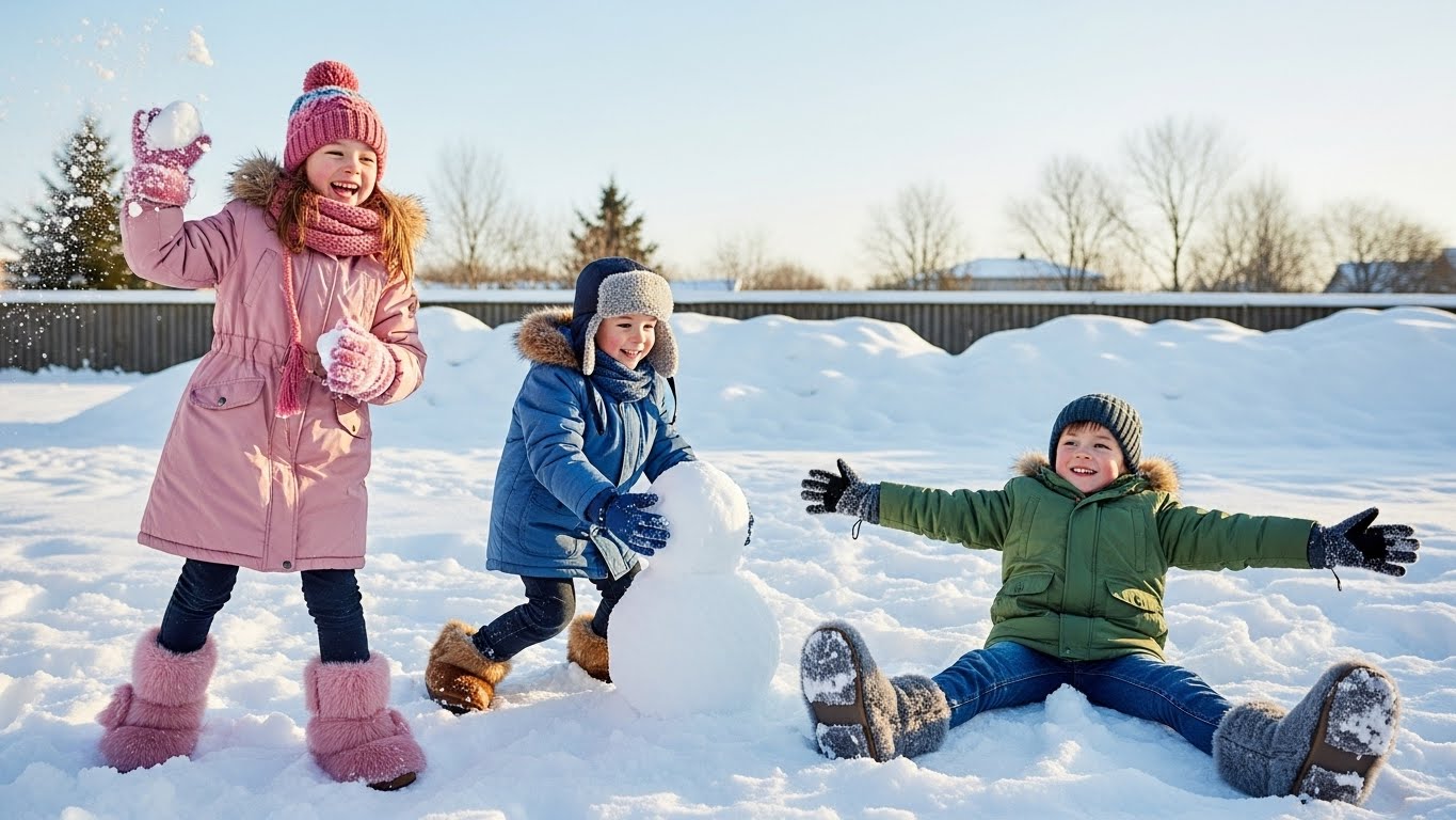 페이퍼플레인키즈 아동용 밴딩 털 슬리퍼