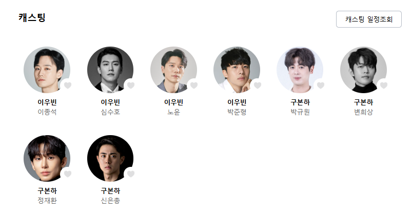 캐스팅 사진