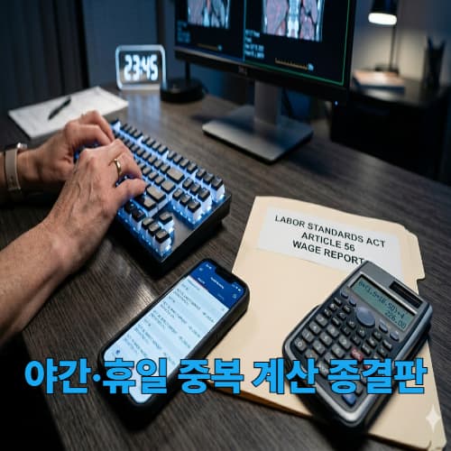 대체공휴일 수당 계산법: 교대근무 야간&middot;연장 수당 중복 정산 가이드