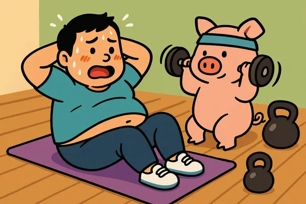 뱃살 빼는 최고의 방법6