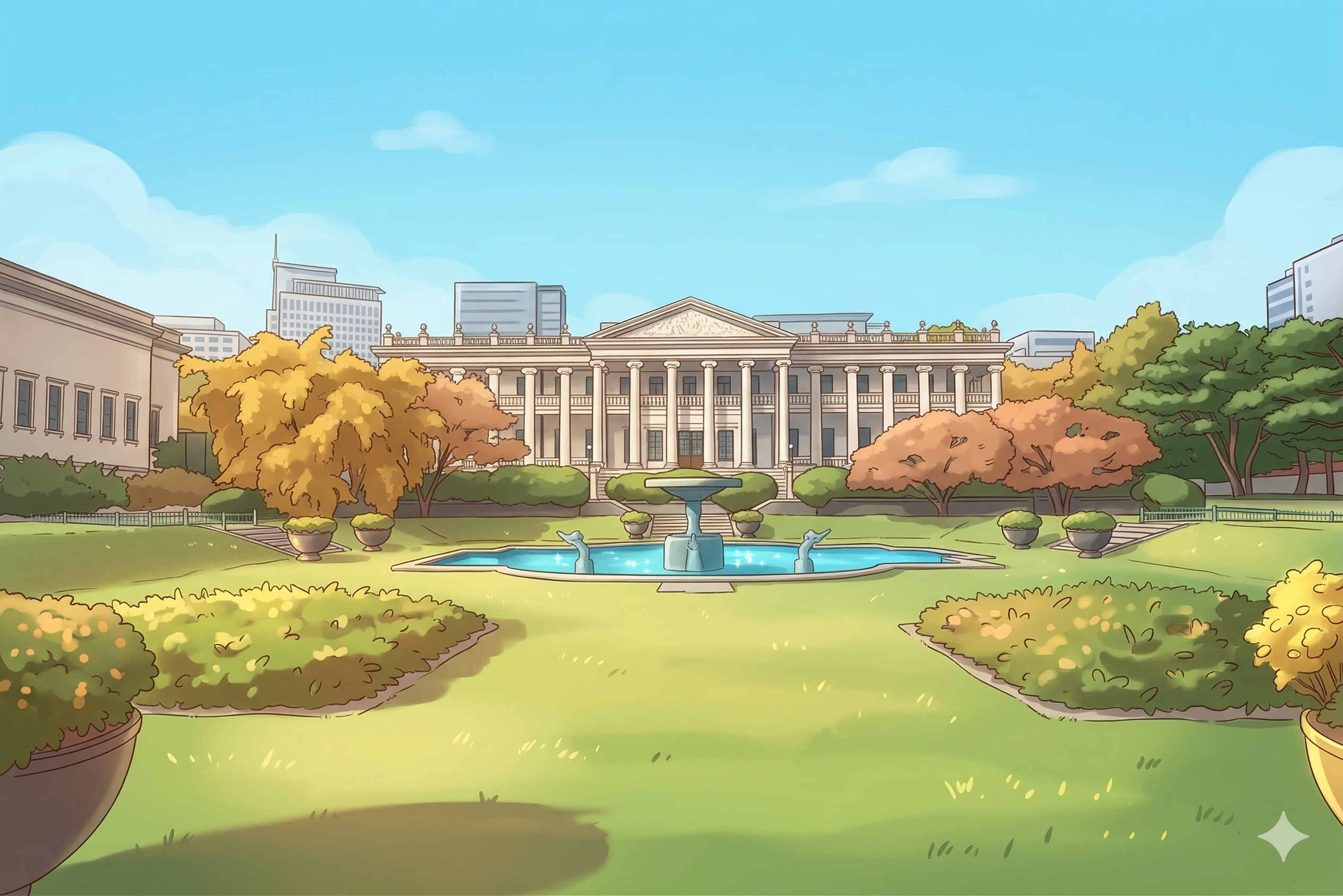 덕수궁 밤의 석조전