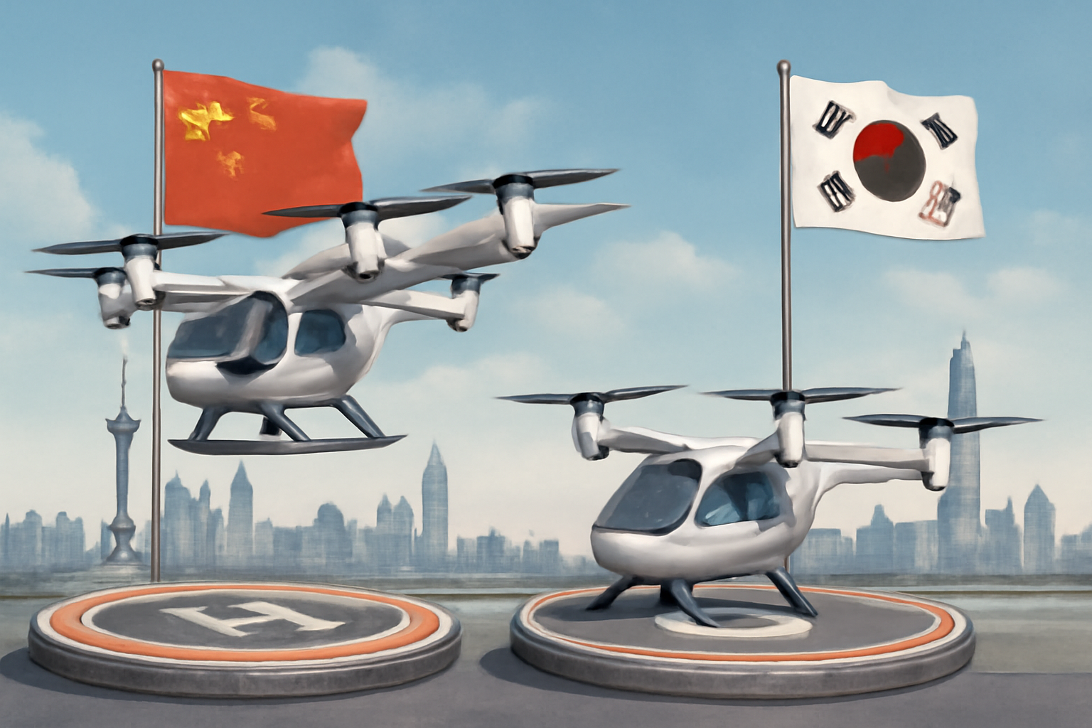 중국은 날고 한국은 준비 중? UAM 상용화 속도전에서 밀리는 K-UAM 현실 관련 사진