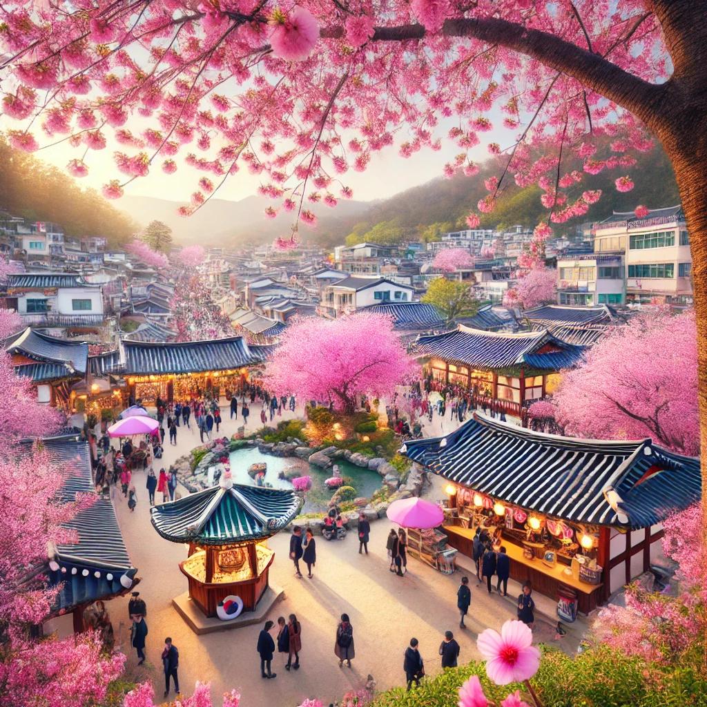 화개장터 벚꽃축제 실시간