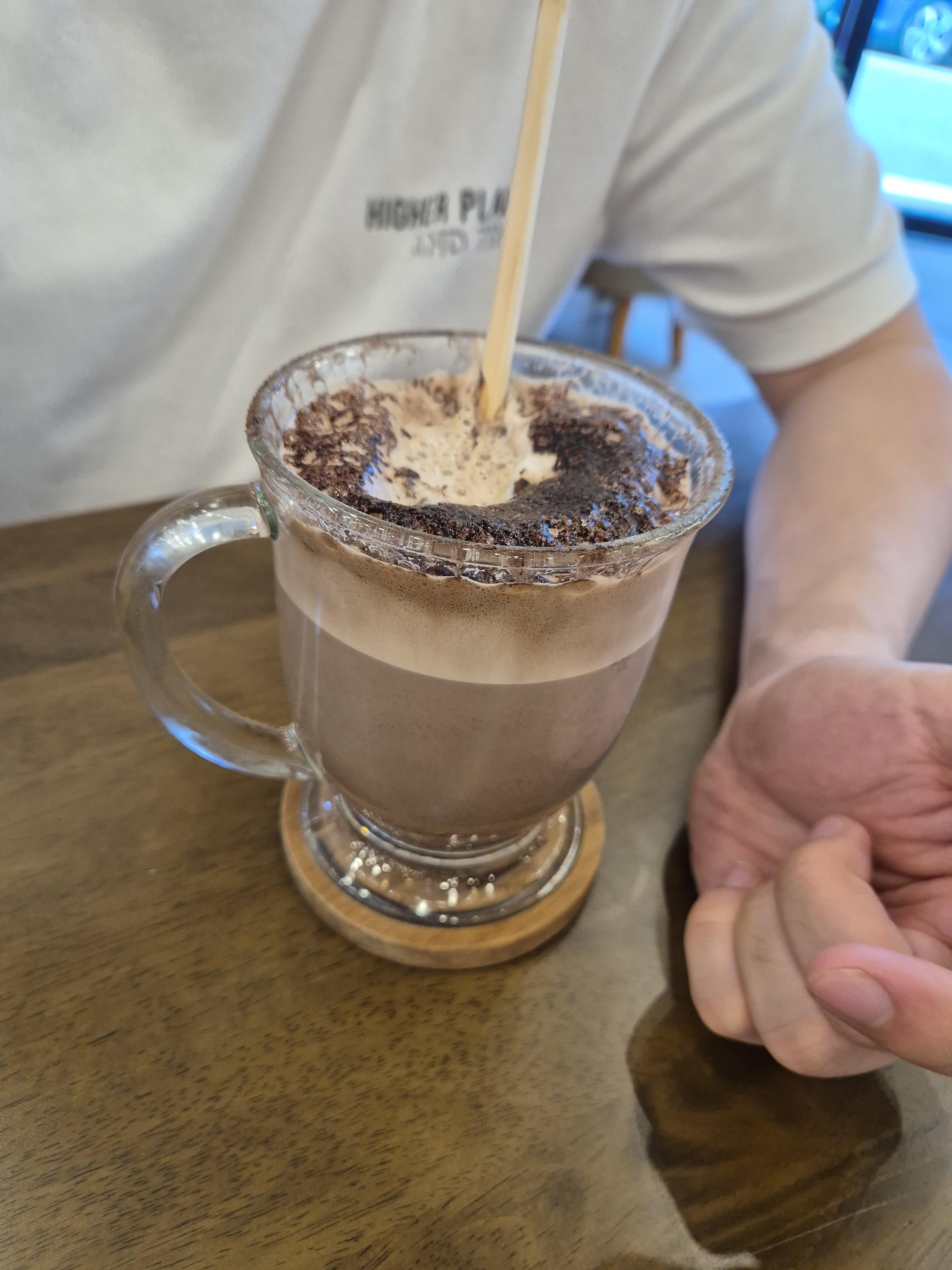 향옥 다크초코라떼 핫