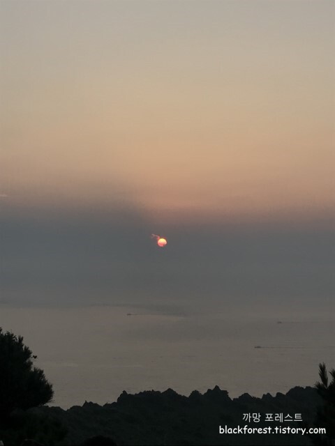 성산일출봉 일출