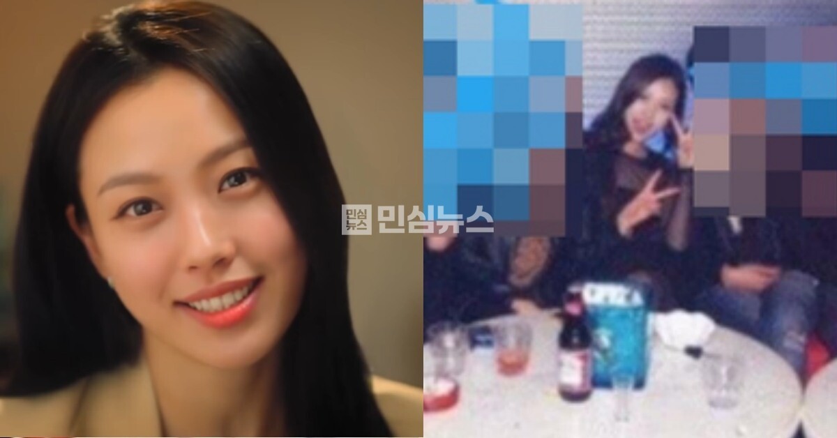 고민시 음주