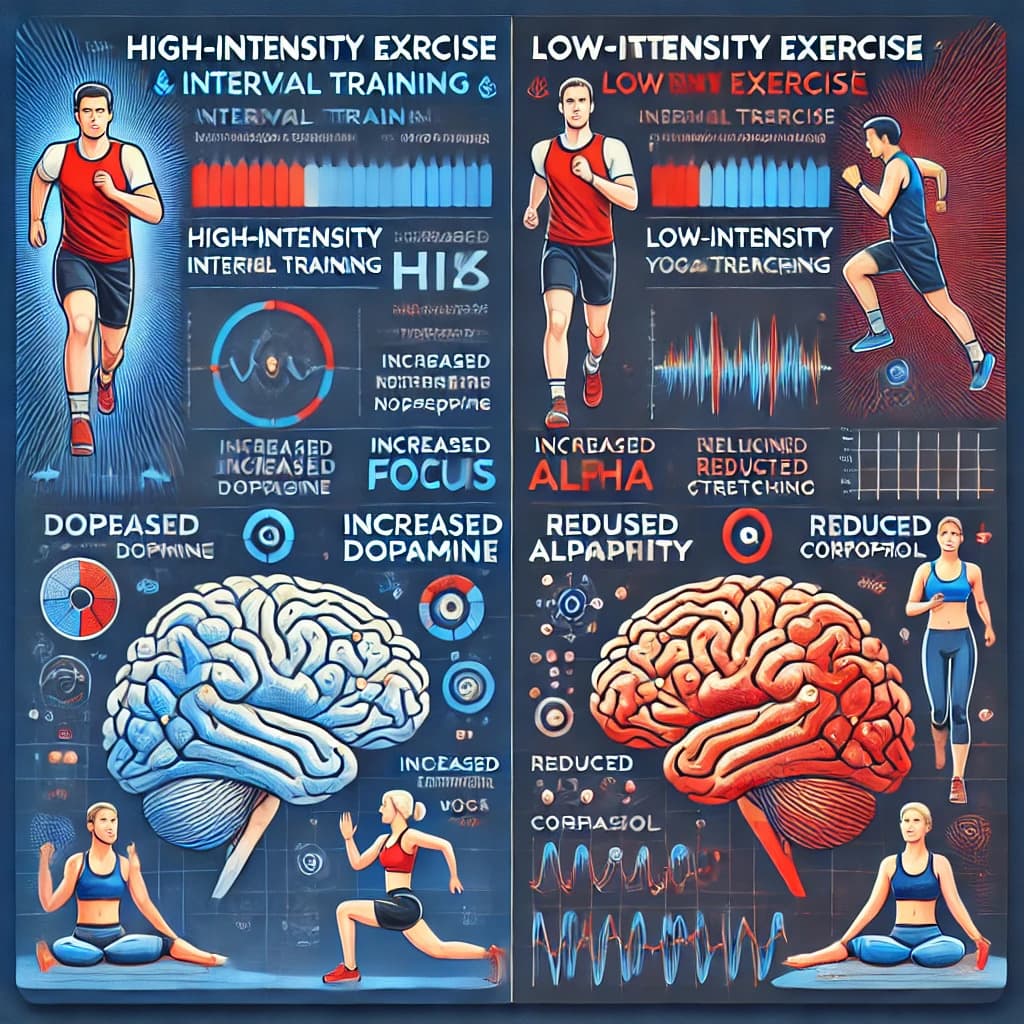 고강도 운동 vs. 저강도 운동: 어떤 운동이 집중력 향상에 더 효과적일까?