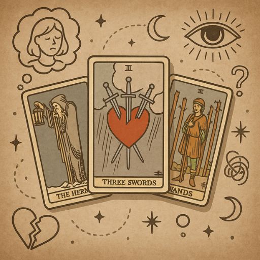 타로 셀프 리딩이 어려운 이유 관련 이미지