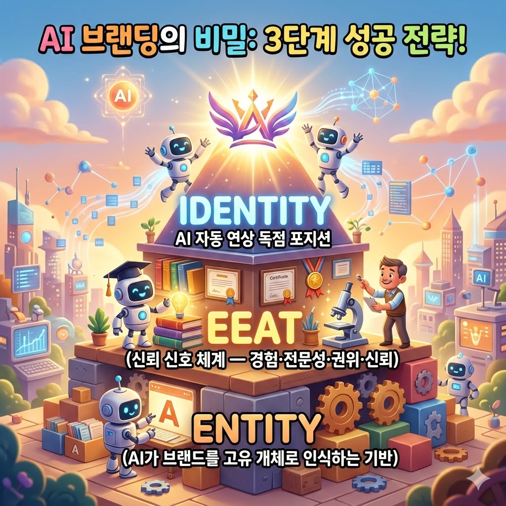 AI인용 3단계 성공 전략 : Entity, EEAT, Identity