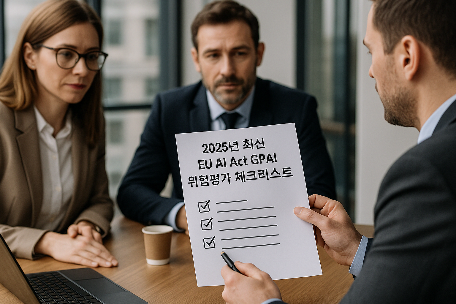 2025년 최신 EU AI Act GPAI 위험평가 체크리스트 관련 이미지