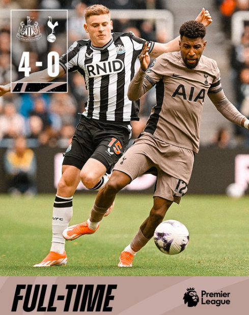토트넘 뉴캐슬 4-0 참패, 경기분석