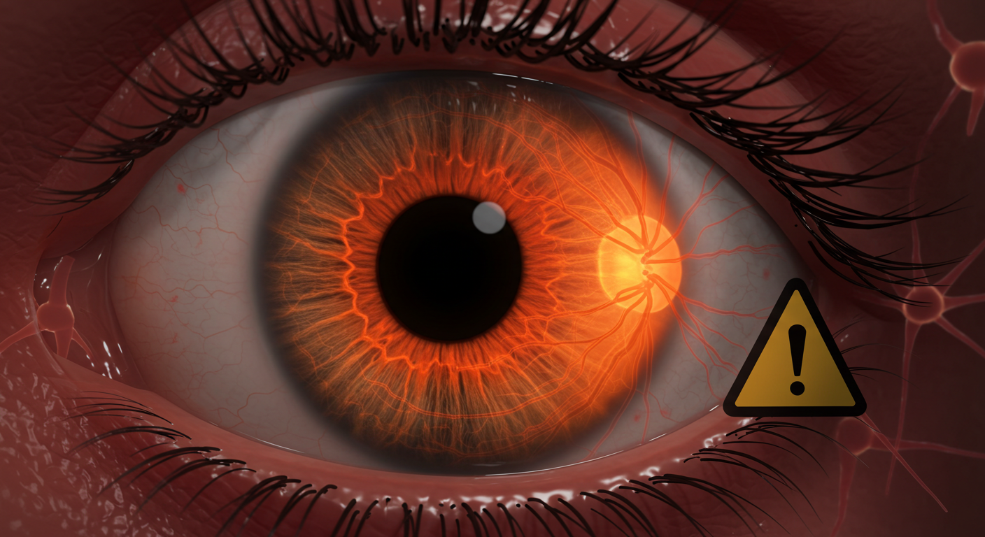 비문증으로 실명이 될 수 있는 예시 사진 3