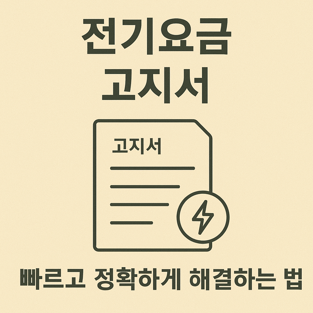 전기요금 고지서를 빠르고 정확하게 발급받는 방법을 정리했습니다. 한전 사이버지점, 정부24, 스마트폰 앱을 통해 간편하게 확인&middot;출력하는 절차를 단계별로 안내드립니다.