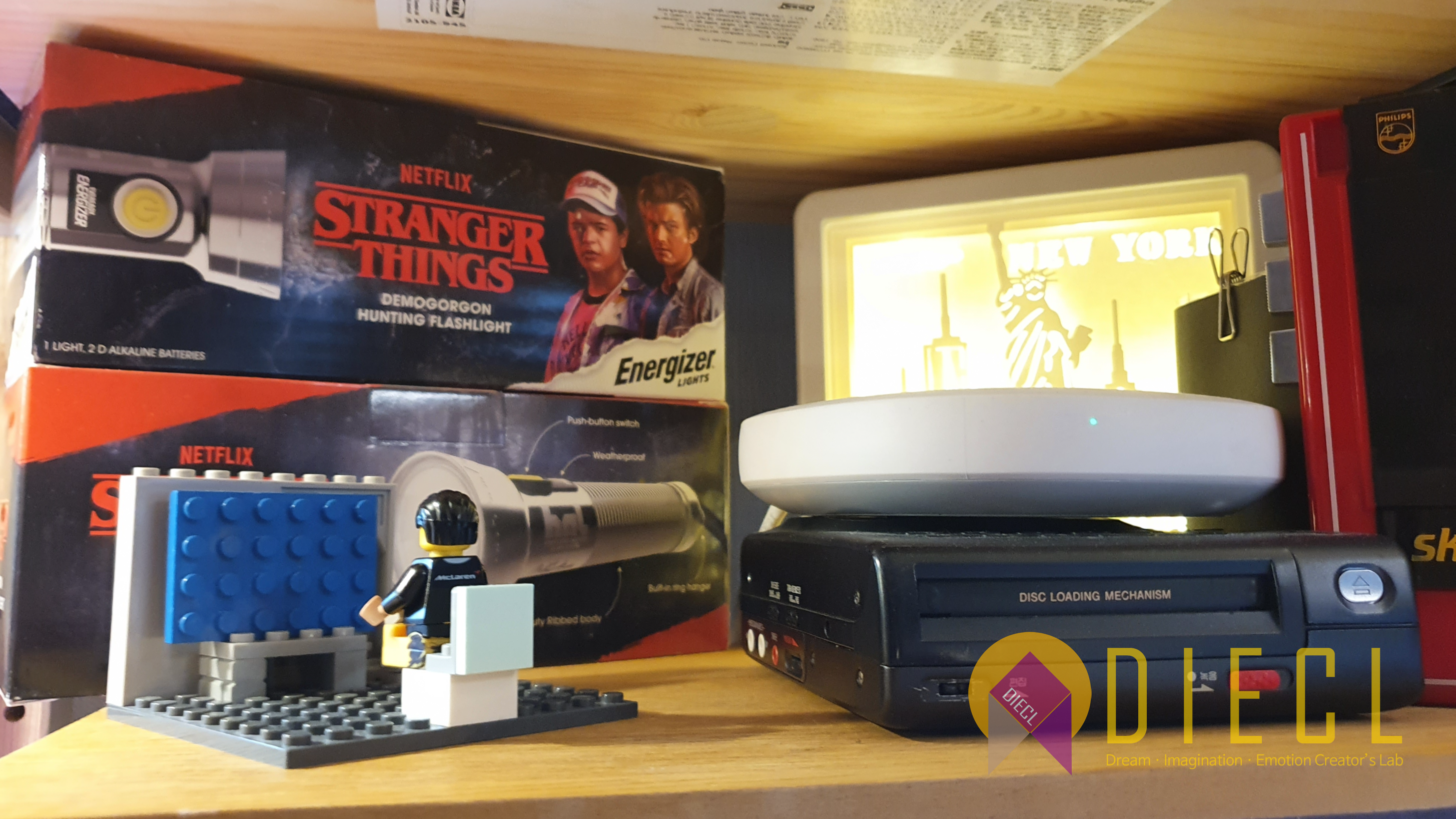 기묘한 이야기, Stranger things, Energizer, light, 에너자이저