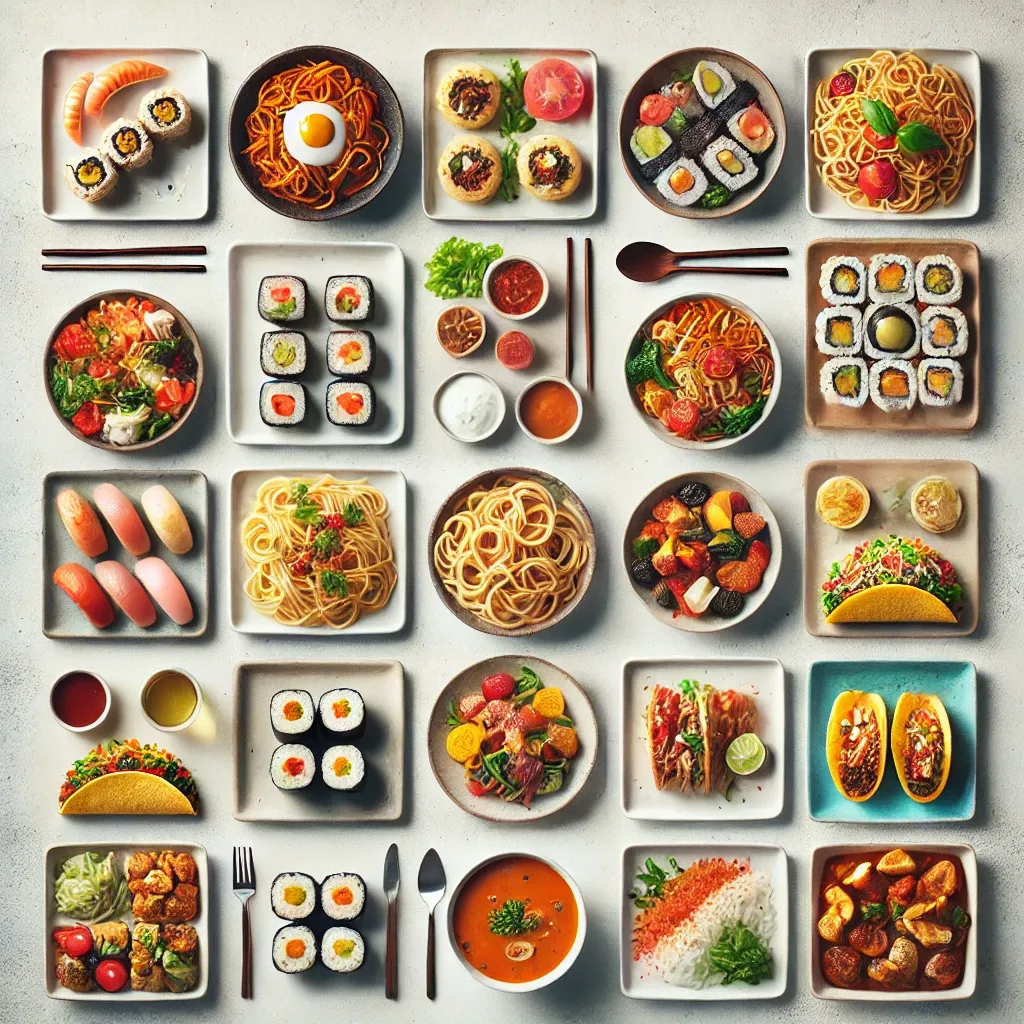 일주일 동안 다른나라 다이어트 식단 따라 해보기