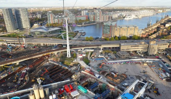 [해외현장 르포] 런던 '실버타운 터널&rsquo; 건설 현장 VIDEO: London: Silvertown Tunnel Construction