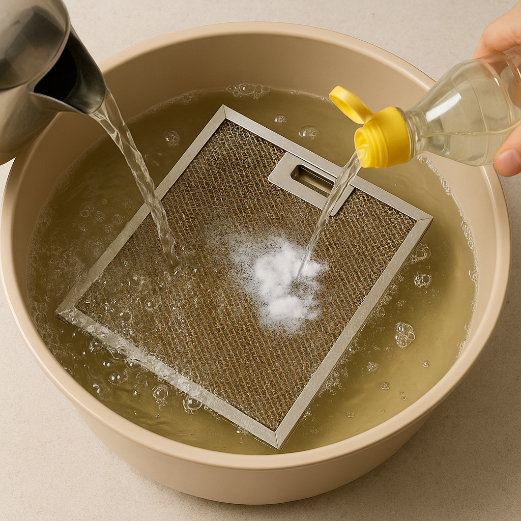 [찌든 때 없이 산다 24] 가스레인지 후드 기름때, 뜨거운 물로만은 부족한 이유! 세척 순서 대공개