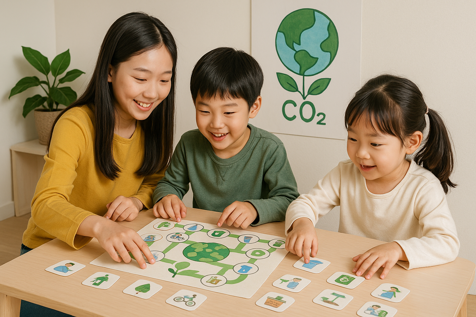 탄소 줄이기 놀이 자녀 체험 실천법 글 관련 사진