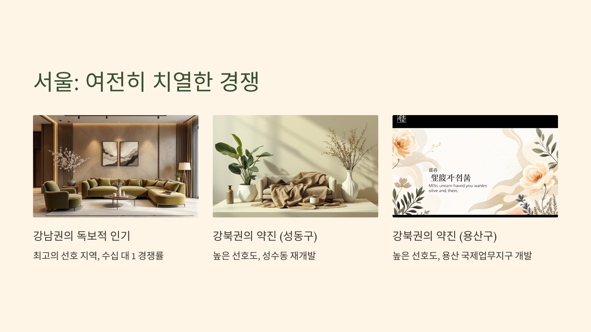 청약 경쟁률로 본 지역별 트렌드