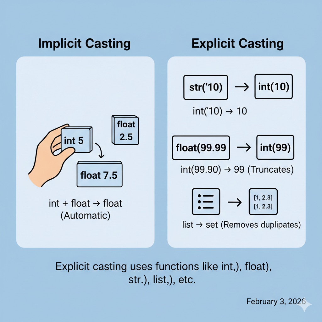 형 변환(Casting)