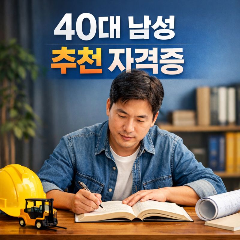 40대 남성 자격증 추천 TOP 5