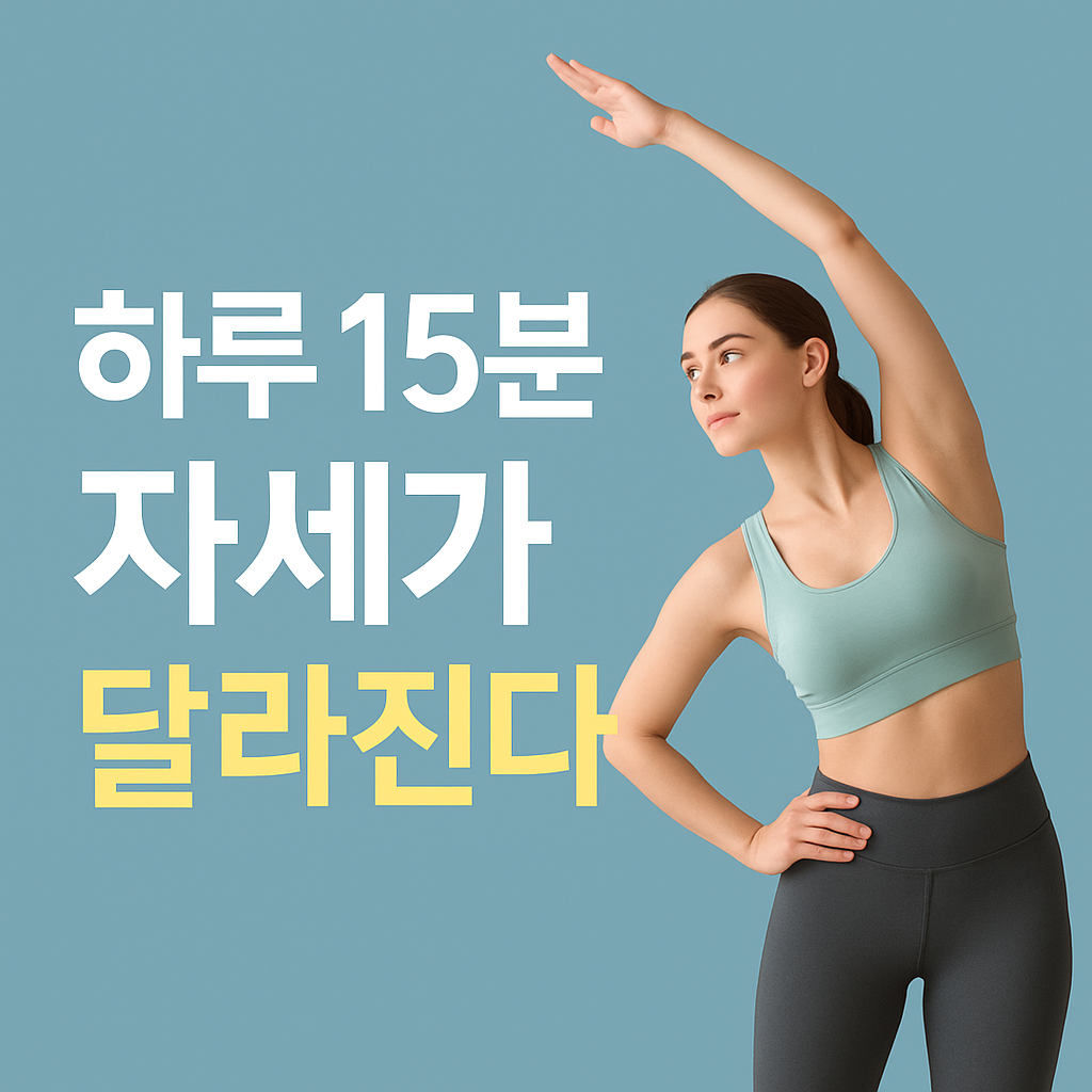 체형 교정에 도움이 되는 홈 트레이닝