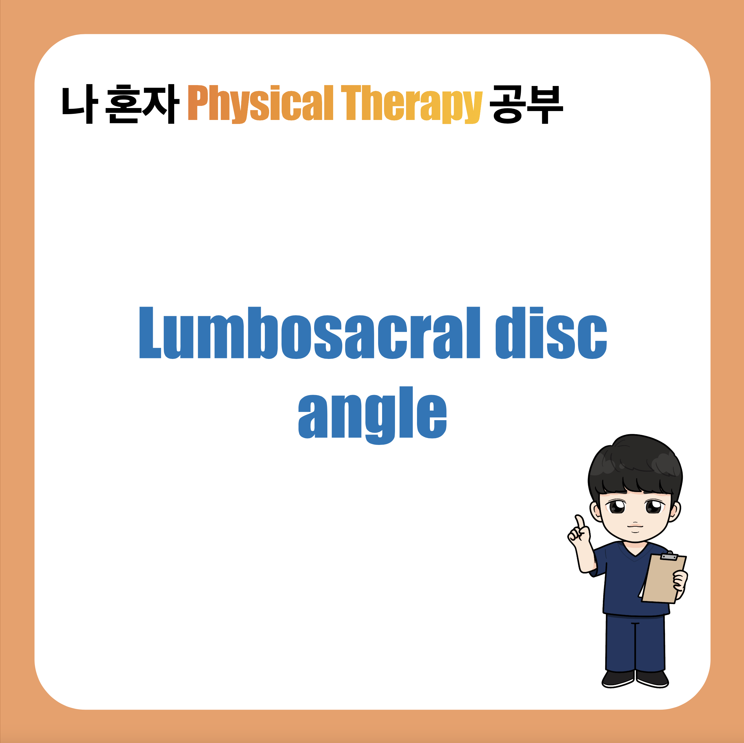 Lumbosacral Disc Angle