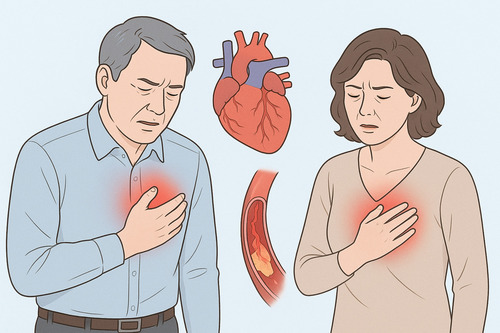 협심증 치료 가이드 사진