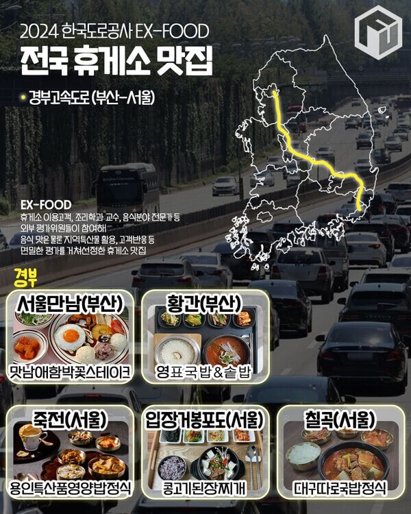 전국 휴게소 맛집 